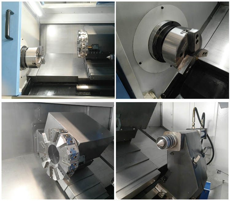 SM205 Swiss type full function cnc lathe machine lathe maching7