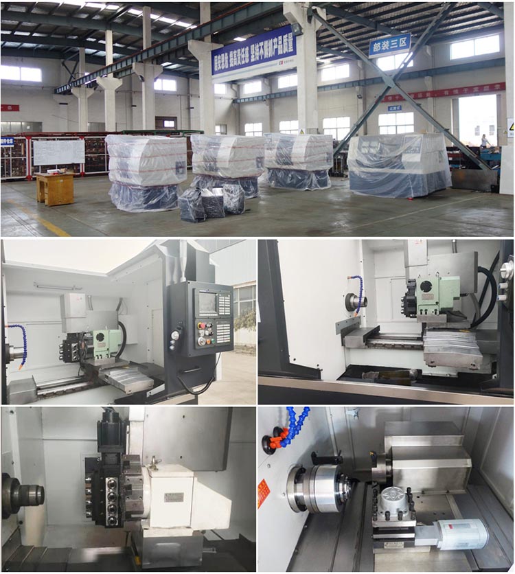 H36 China metal cnc combined lathe milling machine with live tool4