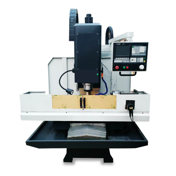 XK7125 vertical 3 axis cnc milling machine with metal4